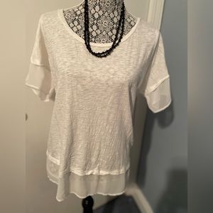French Connection white top size L